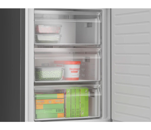 Bosch KGN39LBCF No Frost 203cm Czarne Szkło Komora Zero 363L - 1516386 - zdjęcie 7